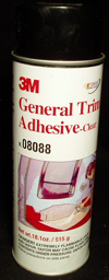 3M GENERAL TRIM ADHESIVE-CLEAR (3M 08088)