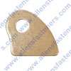 FLAT TAB 1/2" HOLE
