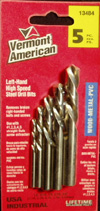 LEFT-HAND DRILLS (VERMONT 13484)