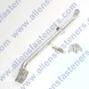 CHROME GAS PEDAL W/ EXPANDED METAL PAD