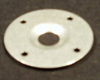 ROUND BACK UP PLATE (ALUMINUM.)