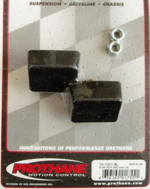 PROTHANE BLACK BUMP STOP