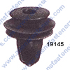 A19145 FRONT & REAR DOOR TRIM PANEL RETAINER,SMALL HEAD DIA. 13MM,LARGE HEAD DIA: 17MM,STEM LENGTH 12MM,STEM DIAMETER 9MM,GREY NYLON,ACURA INTEGRA & LEGEND,HONDA ACCORD,CIVIC,PRELUDE,ODYSSEY & DEL SOL 1991-ON (91560-SP0-003).