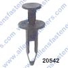 A20542 BUMPER & REAR WHEEL APRON PUSH TYPE RETAINER,HEAD DIA: 16.5MM,STEM LENGTH 27MM,FITS IN 8MM HOLE,BLACK NYLON,SATURN L SERIES 2000-ON,(GM;15994165).