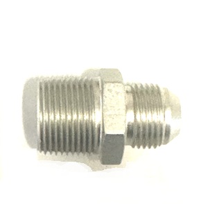 AN TO MALE PIPE STRAIGHT FITTING