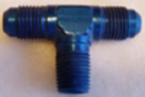 ALUMINUM TEE-PIPE ON SIDE