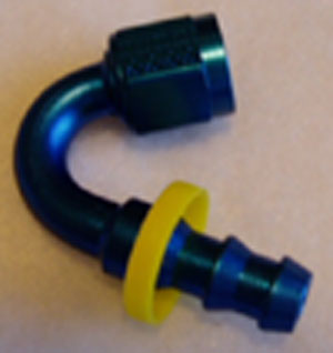 120* PUSH TO LOCK HOSE END