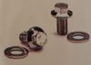 ARP-150-2301 FORD WINDSOR COIL BRACKET BOLTS (BLACK OXIDE),12 POINT BOLTS.