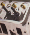 ARP-354-7204 ROCKER ARM STUD KIT FITS SVO 351 CID,WITH ROLLER ROCKERS AND GIRDLE. (B)2.700 (C).850(D)1.300 (E) 7/16-20 (F) 7/16-14(16PC) PRO-SERIES. (CLICK PICTURE FOR DIAGRAM)
