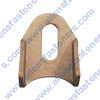 TUBE TAB WITH 3/8 SLOTTED HOLE
