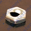 A3401 THREAD CUTTING NUT IS FOR 1/8 STUD SIZE,5/16 HEX (ZINC)