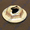 A8855 THREAD CUTTING NUT,5/32 STUD SIZE,11/32 HEX,9/16 WASHER DIAMETER.(ZINC)