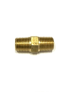 BRASS HEXAGON NIPPLE