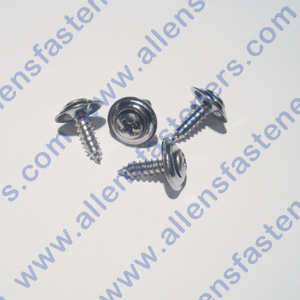 #10 CHROME PHILLIPS OVAL HEAD SEMS SCREW