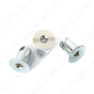 ALUMINUM FLAT HEAD ALLEN DZUS BUTTON