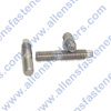 M6 X 1.482,ARP STAINLESS STEEL INDIVIDUAL  STUD,SOLD BY THE PIECE,THIS STUD HAS 12mm OF M6-1.0 THREAD X 15mm OF 6-1.0 THREAD,1/8 BALL TIP,THIS IS OVERALL LENGTH.
