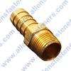 BRASS STRAIGHT HOSE BARB CONNECTER