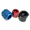 BLUE ALUMINUM TUBE NUT