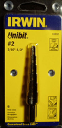 IRWIN/UNIBIT STEP DRILLS #2