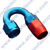 FRAGOLA 180* HOSE ENDS,THEY ARE RED AND BLUE IN COLOR.