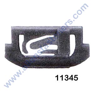 WINDSHIELD,REAR WINDOW REVEAL MOULDING CLIP