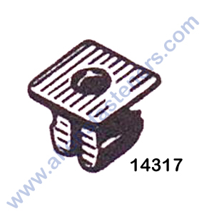 NYLON NUT #8 SCREW SIZE