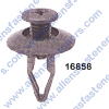 A16858 INNER FENDER PUSH TYPE RETAINER,HEAD DIA: 20MM (25/32