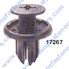 A17267 FRONT & REAR BUMPER PUSH TYPE-RETAINER,HEAD DIA: 20MM,STEM LENGTH 15MM,FITS IN 10MM HOLE,LEGEND 1991-ON,BLACK NYLON,(91503-SP0-003).