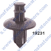 A19231 PUSH TYPE-RETAINER,HEAD DIA: 18MM,STEM LENGTH 16MM,FITS IN 8MM HOLE,NSX 1991-ON,BLACK NYLON,(91505-SL0-003).