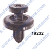 A19232 FRONT FENDER PUSH TYPE-RETAINER,HEAD DIA: 17MM,STEM LENGTH 13MM,FITS IN 7MM HOLE,3.5 RL SEDAN 1996-ON,BLACK NYLON,(91502-SZ5-003).