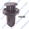 A19246 BUMPER PUSH TYPE RETAINER,HEAD DIA: 18MM,STEM LENGTH 15MM,FITS IN 10MM HOLE,240SX & MAXIMA 1994-ON,BLACK NYLON,(01553-09241).