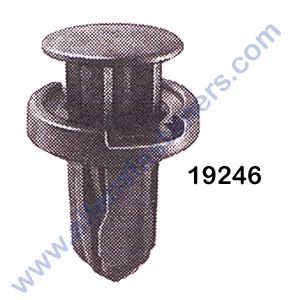 BUMPER PUSH TYPE RETAINER