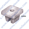A20350 DOOR TRIM NYLON NUT #4 SCREW SIZE,HEAD SIZE:13MM X 13MM,STEM LENGTH: 7MM,CIVIC 1998-ON,NATURAL NYLON,(90866-SA0-000).
