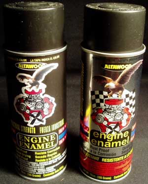 ENGINE ENAMEL SPRAY PAINT (ALTAWOOD)