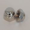 ACORN NUT NICKEL PLATED,NUTS ARE NICKEL PLATED,WRENCHING/HEX SIZE ARE LISTED.