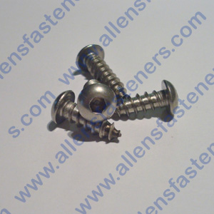 #14 STAINLESS STEEL BUTTON ALLEN SHEET METAL SCREW