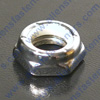 CHROME THIN NYLOC NUT
