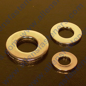 CHROME SAE FLAT WASHER