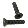 5/8-11 FLAT HEAD ALLEN BOLTS GRADE 8,BOLTS ARE FULLY THREADED UNLESS NOTED,PLAIN FINISH (BLACK),HEX KEY SIZE IS 3/8.