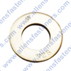 GRADE 8 SAE FLAT WASHER,ARE PLATED YELLOW ZINC (GOLD),THEY ARE + OR - .005 ON O.D.AND DOMESTIC.