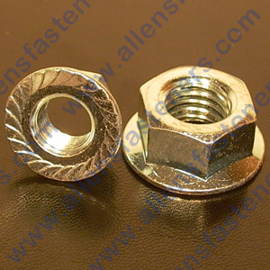 STAINLESS STEEL SERRATED FLANGE NUT