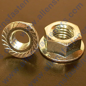 METRIC SERRATED FLANGE NUT