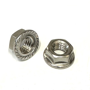 STAINLESS STEEL METRIC  FLANGE NUT