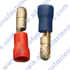 12-10 VINYL MALE BULLET CONNETOR,(12-10 ga. not shown in picture).