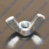 WING NUTS,ARE ZINC PLATED (SILVER),GRADE 2.